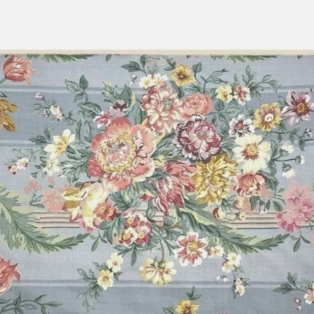 Ralph Lauren Home Adalia Cotton FULL QUEEN Duvet Cover Blue Floral 1pc NEW $430